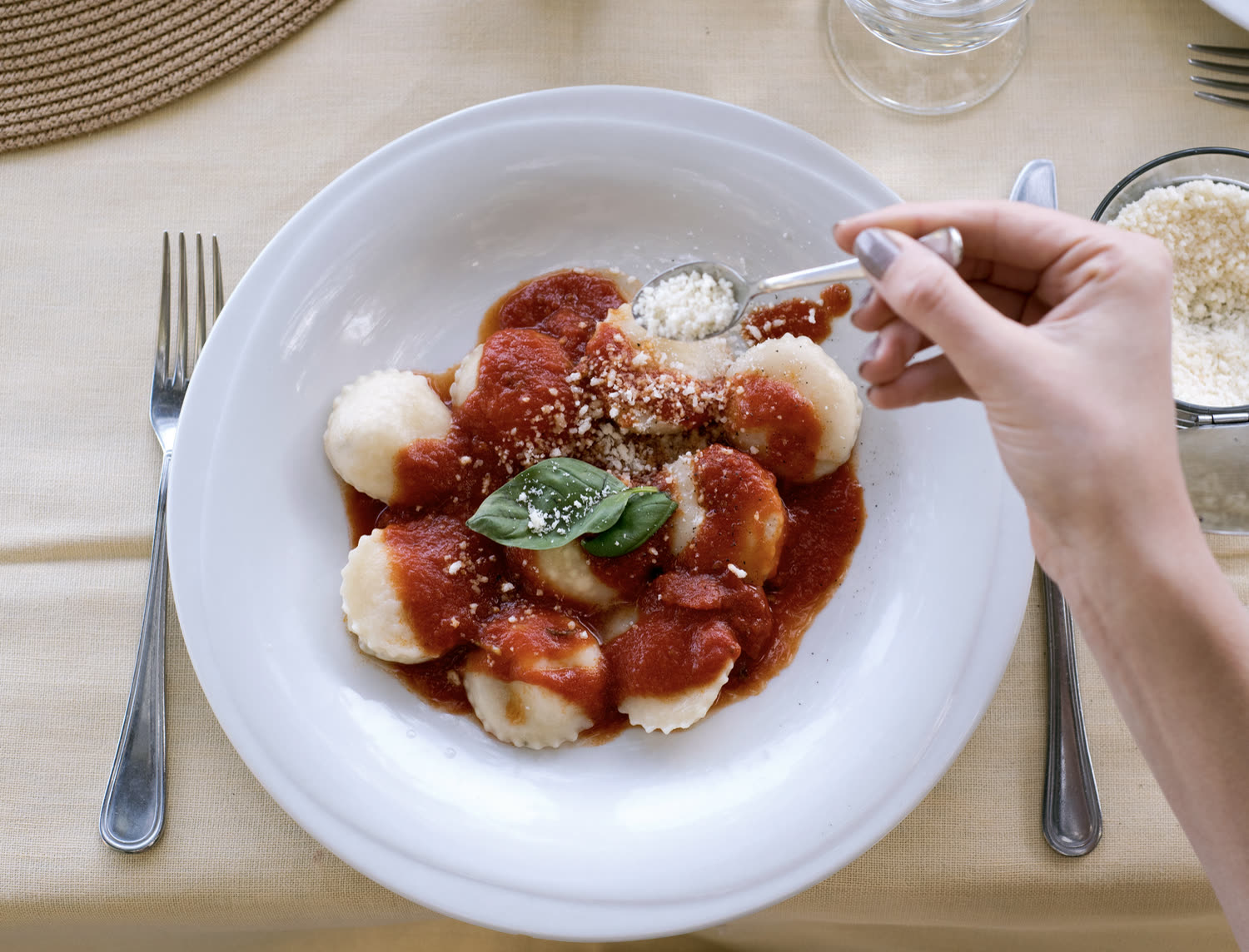 Gnocchi alla sorrentina, Capri
